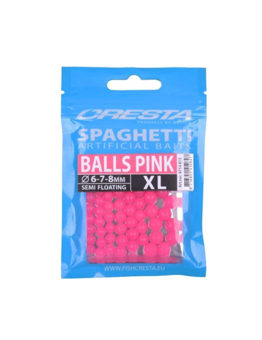 Balle magique CRESTA spagheti balls 6/7/8mm rose