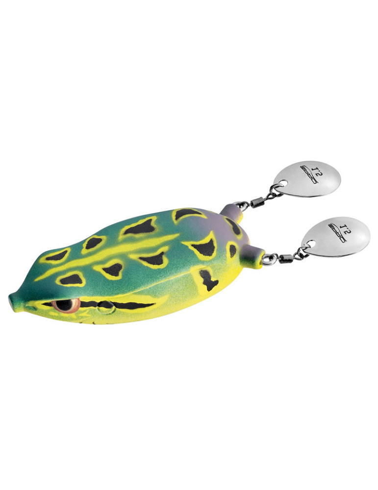 Leurre SPRO bronzeye blade frog 65mm  natural green