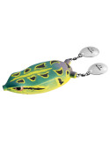 Leurre SPRO bronzeye blade frog 65mm  natural green