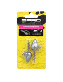 Têtes SPRO screw-in conheads 40gr- qty 2