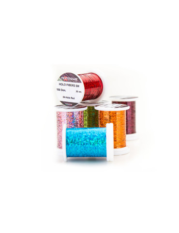 Holo fibers SM TEXTREME Holo Red 150 Den. 30Mt