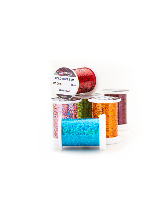 Holo fibers SM TEXTREME Holo Red 150 Den. 30Mt