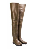 AIGLE Truite khaki waders Size 46