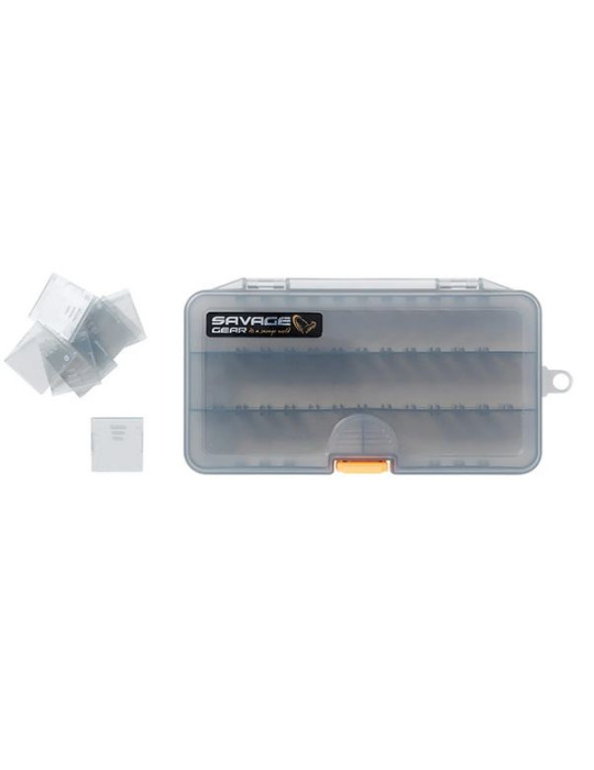 Boite SAVAGE GEAR Lurebox 3B Smoke 18.6*10.3*3.4cm