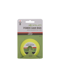 KORUM power hair rigs n°8- 0.30mm  1mt