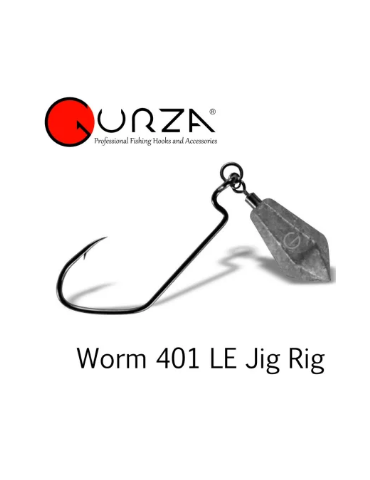 GURZA worm 401- -2 hook