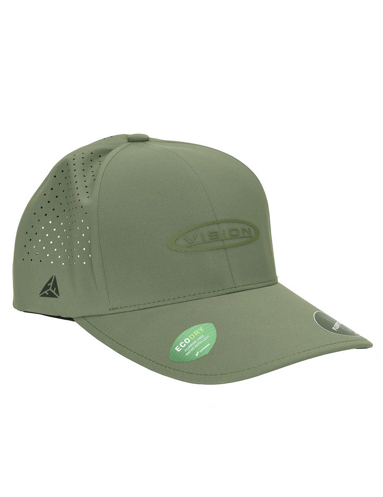 Casquette VISION Snapback Olive Cap