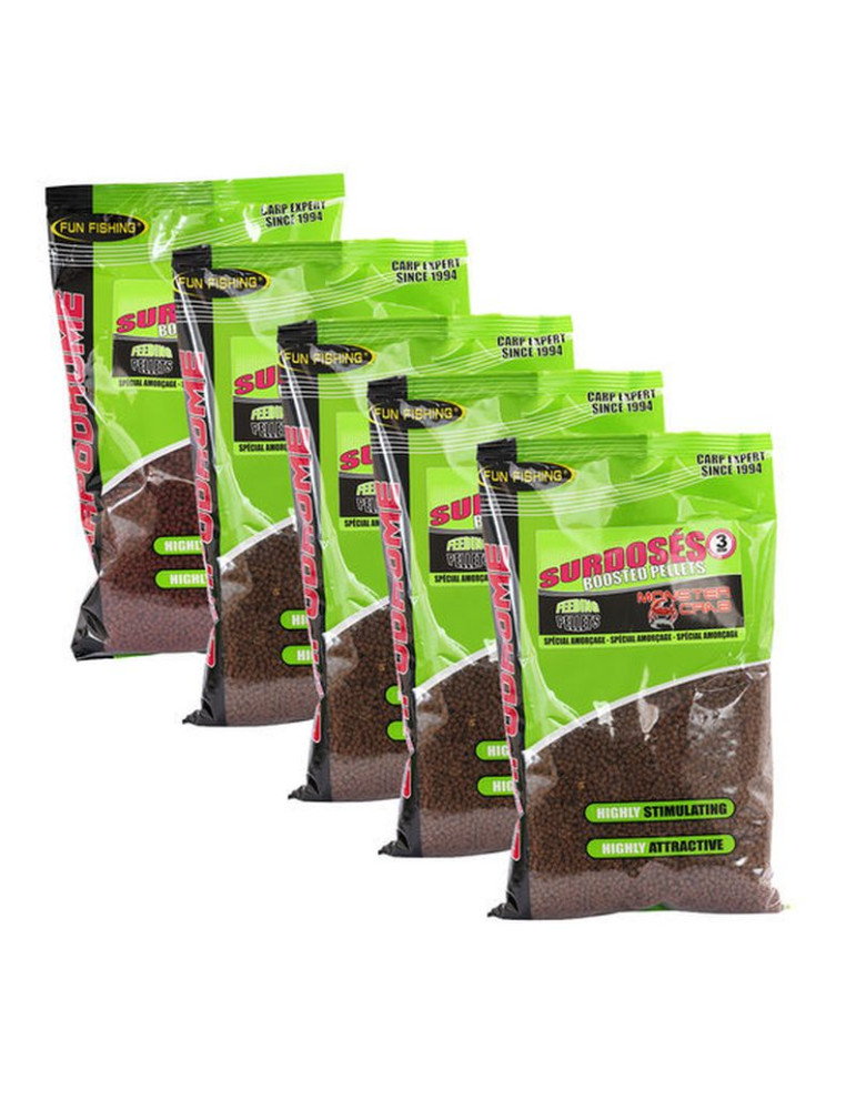 FUN FISHING Surdosés pellets 3mm - spice bomb - 700Gr