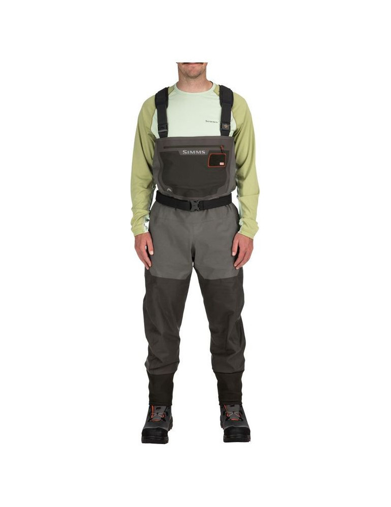 Waders SIMMS Men's G3 Guide Stockingfoot Gunmetal Taille S 7-8