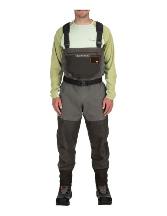 Waders SIMMS Men's G3 Guide Stockingfoot Gunmetal Size S 7-8