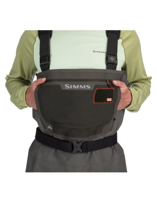 Waders SIMMS Men's G3 Guide Stockingfoot Gunmetal Taille S 7-8