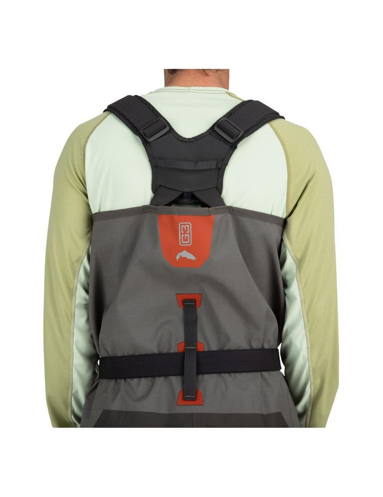 Waders SIMMS Men's G3 Guide Stockingfoot Gunmetal Size S 7-8