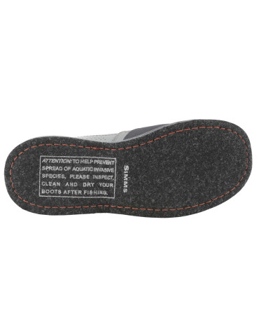 SIMMS Freestone Boot Felt Gunmetal 15/48 2