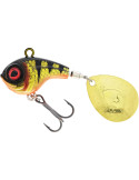 Leurre WESTIN Dropbite Spin tail jig 3.7cm 22gr bling perch
