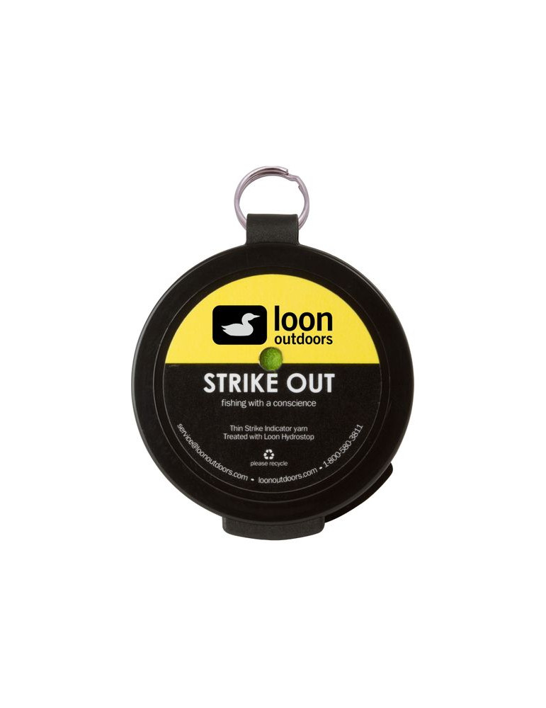 Fibre indicatrice de touche LOON Strike Out Jaune