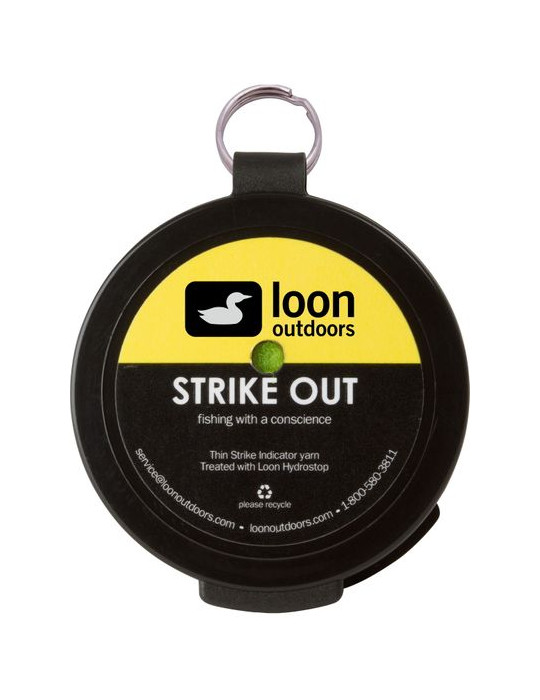 Fibre indicatrice de touche LOON Strike Out Jaune