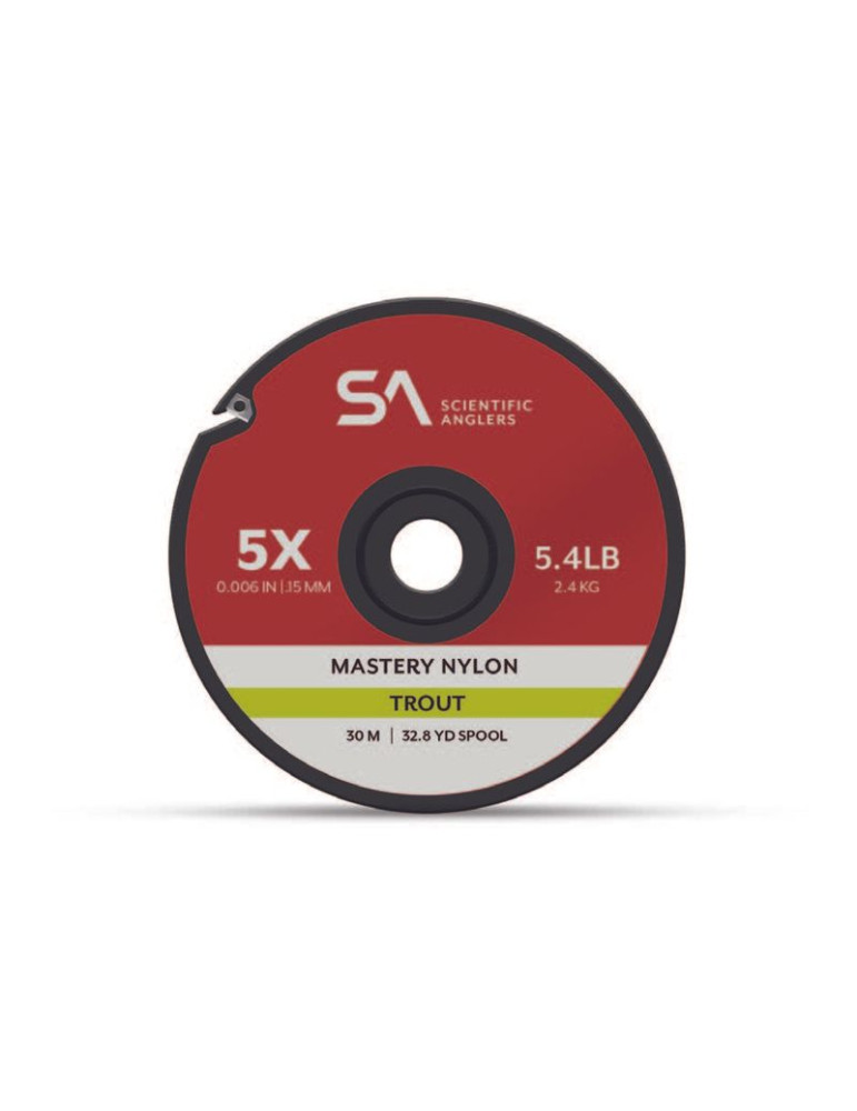 Nylon SCIENTIFIC ANGLERS Mastery 30m 0.13mm 6X 3.4lb