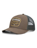 Casquette SIMMS Double Trucker Stamp Loden