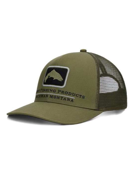 Cap SIMMS Double Hauk Icon Trucker Loden