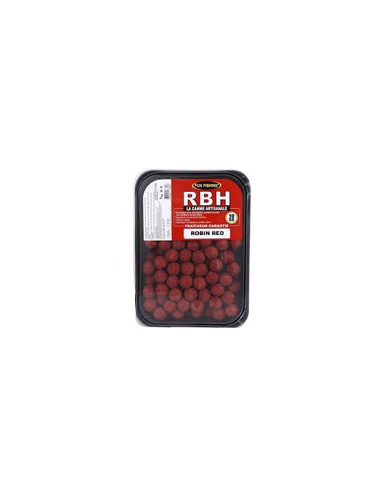 Bouillettes FUN FISHING RBH robin red 15mm - 800gr