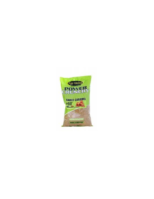 Amorce Power Crunchy FUN FISHING sweet caramel 2kg