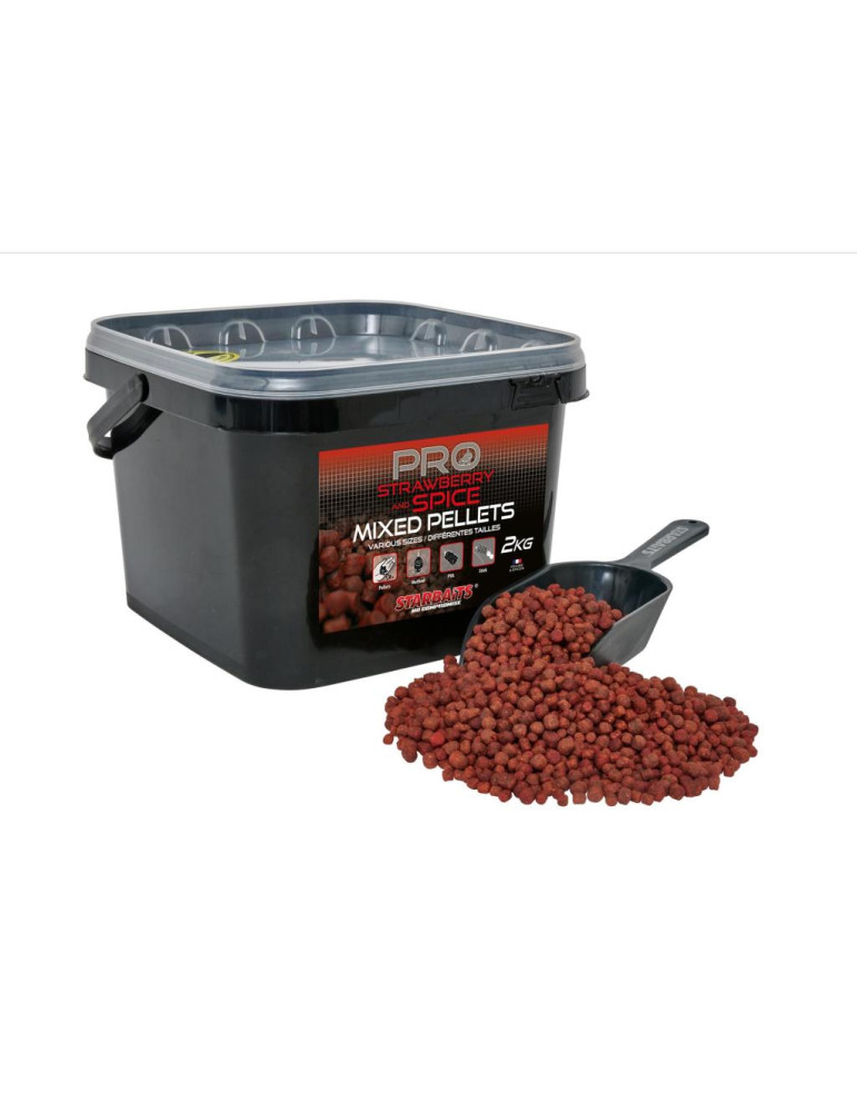 Pellets STARBAITS strawberry spice mix 2kg