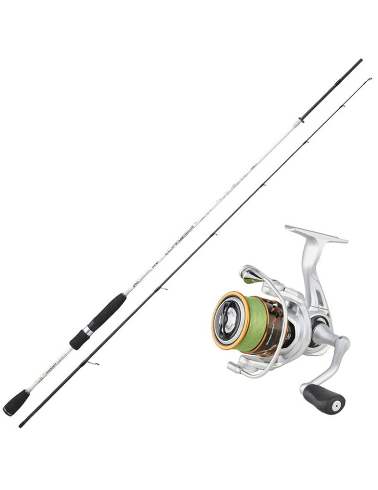 Ensemble SAKURA lumera 2m28- 20/80gr + moulinet + tresse