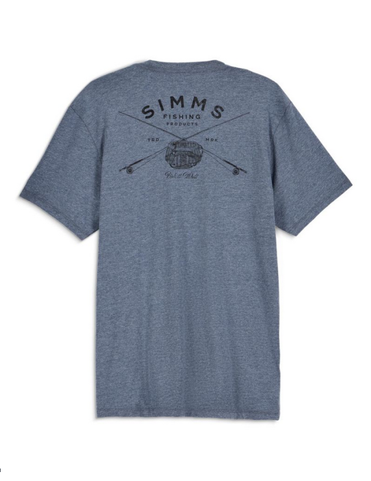 T-Shirt SIMMS Classic Tackle Athletic Heather L