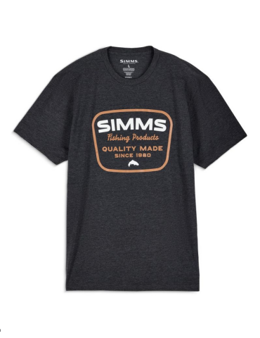 T-Shirt SIMMS Classic Tackle Charcoal Heather L
