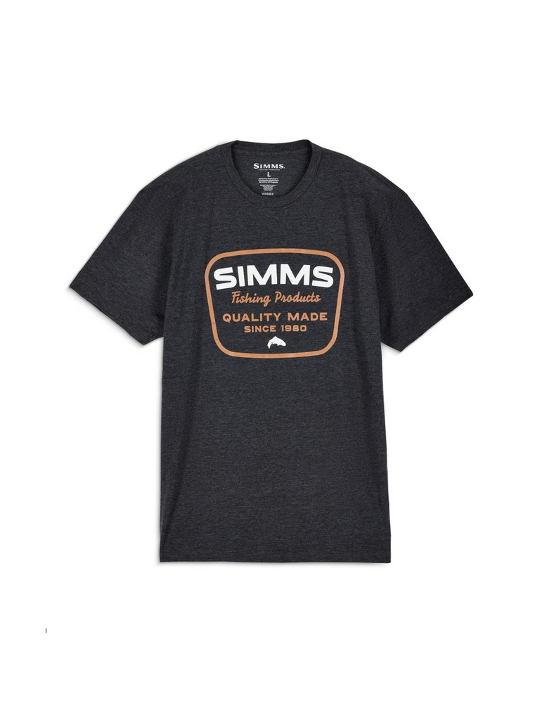 T-Shirt SIMMS Classic Tackle Charcoal Heather XL