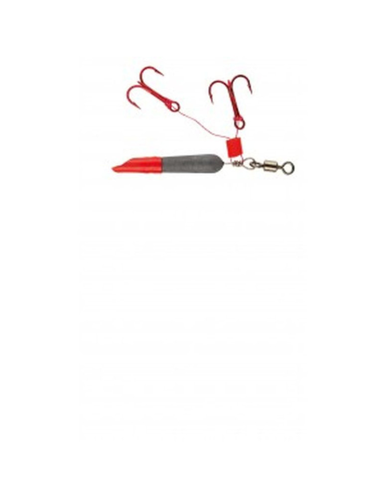 Monture vairon manié planante à plombée fixe 2gr