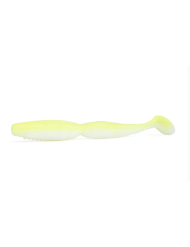 Leurre MEGABASS Super spindle worm 5inch white chart