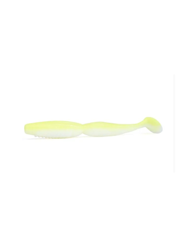 MEGABASS Super spindle worm 4inch white chart