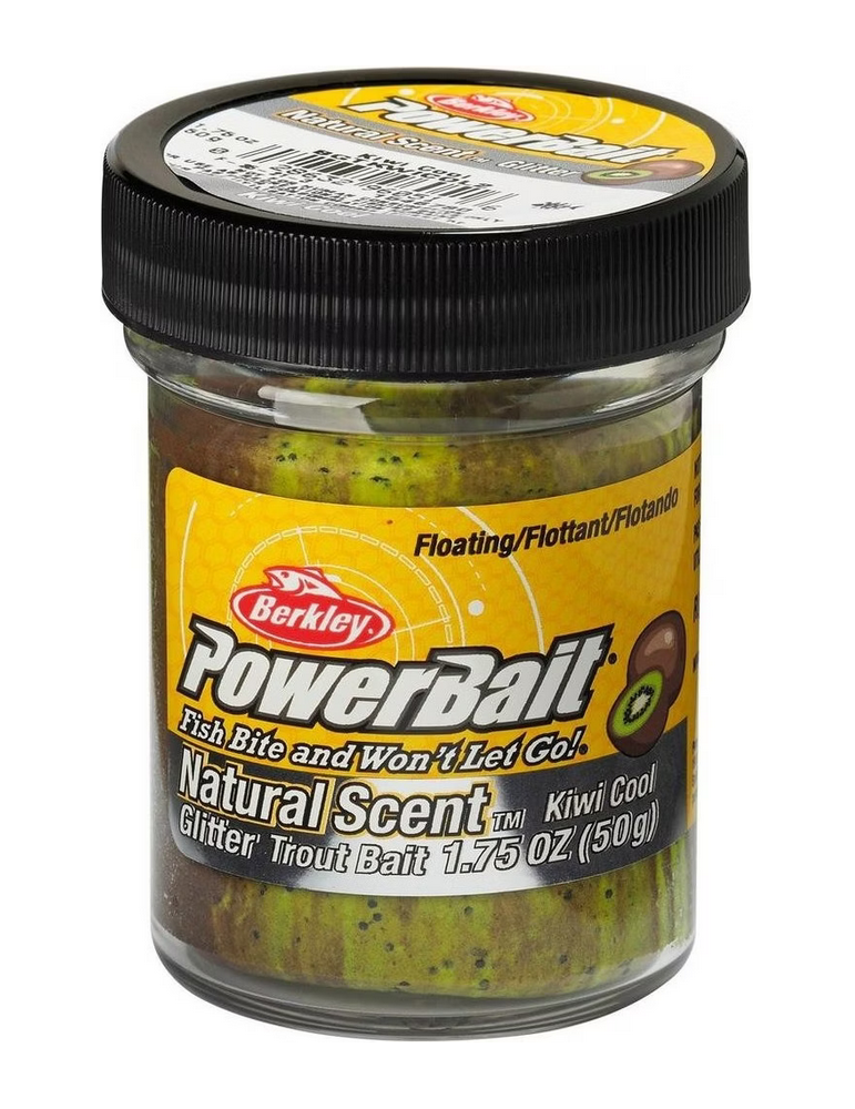 Pâte BERKLEY Powerbait Natural Scent Fruit Kiwi Cool 50gr