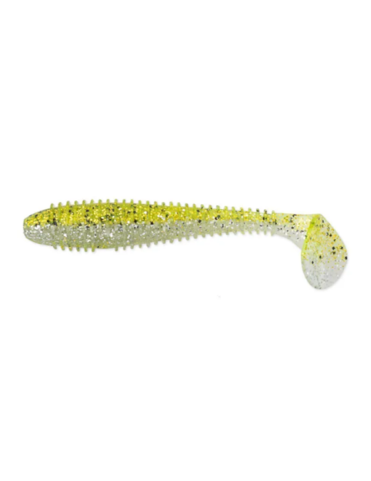 Leurre KEITECH Swing impact Fat 4.8inch Chartreuse ice shad
