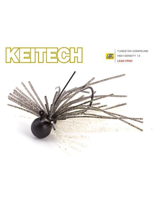 Rubber jig KEITECH Mono spin jig 2.7gr sahara olive