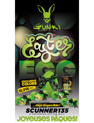 Oeuf de Pâques GUNKI Easter egg scunner 135 2