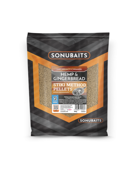 Pellets fin perfect Sonubaits Stiki method hemp-gingerbread- 2mm
