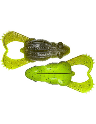 SAVAGE GEAR Tough Toad frog 9cm 20gr Rtf Pump Chartreuse
