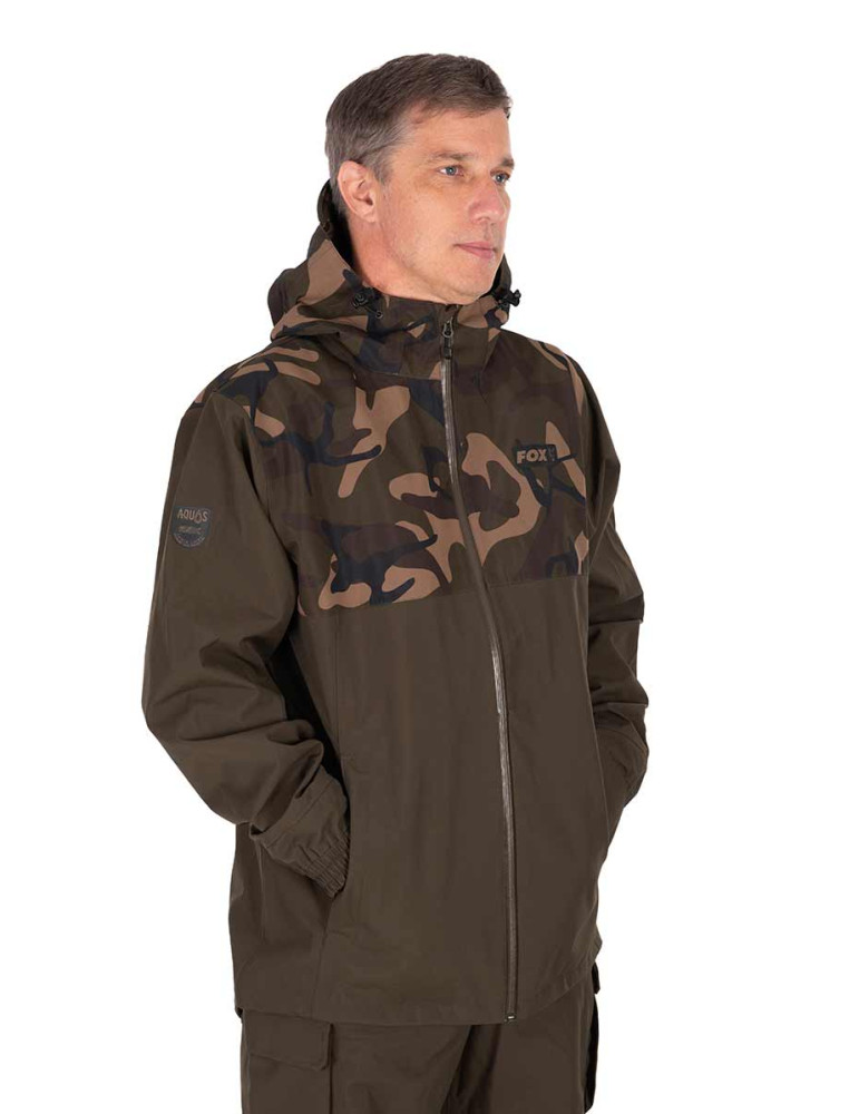 Veste FOX aquos rs25k khaki/camo std- S