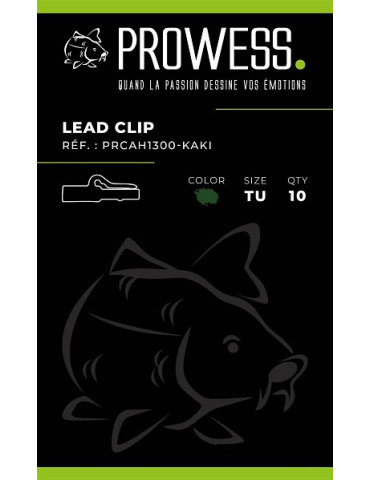 Lead clip PROWESS kaki