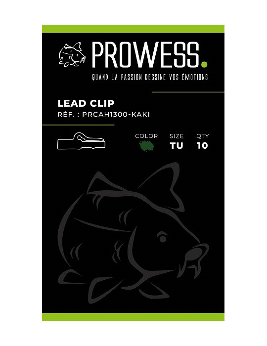 Lead clip PROWESS kaki