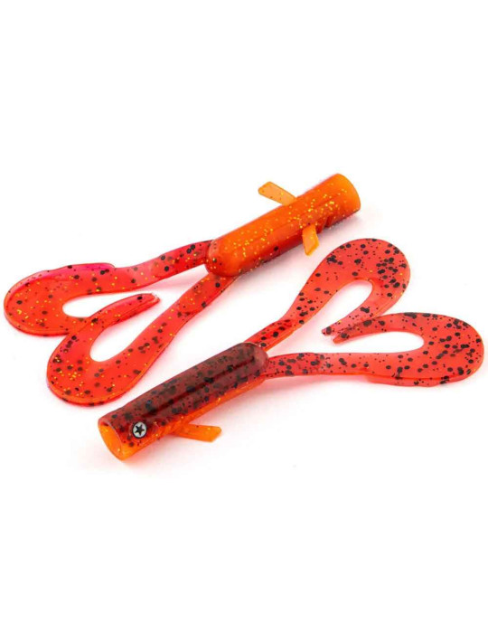 Leurre LMAB drunk dancer mini 7.5cm- bloody mary