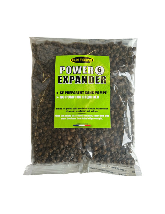 Pellets FUN FISHING power expander 6mm- 500gr