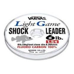Fluorocarbone VARIVAS Light game shock leader 30m 2.25kg 0.16mm