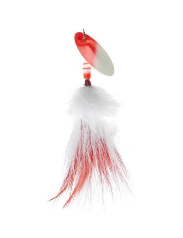 Cuiller PANTHER MARTIN Muskie MaraBuck 28gr red white