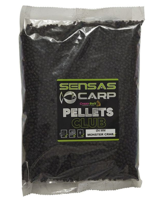 Pellets SENSAS club monster crab 4mm- 800gr