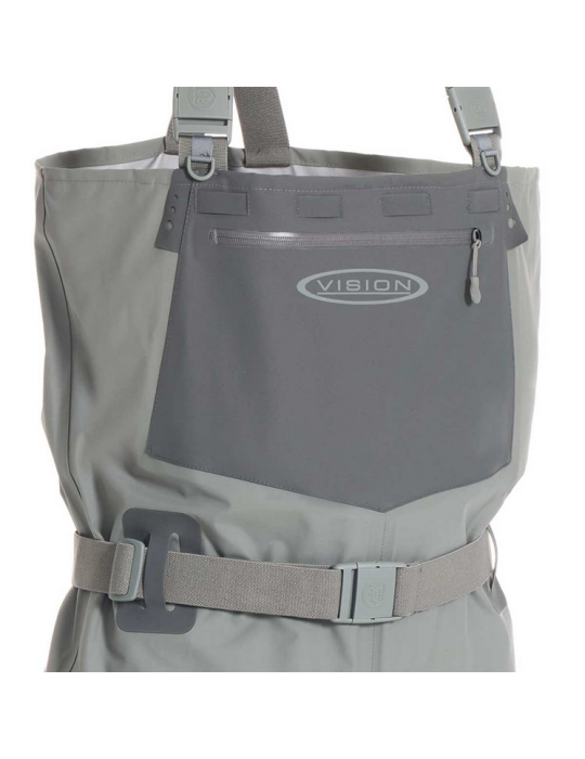 Waders VISION KOSKI Stkft Sizes M Grey