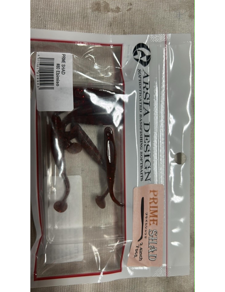 Leurre ARSIA DESIGN prime shad 2.4inch ebimiso