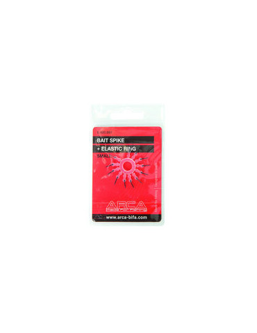 Bagues ARCA bait spike + elastic ring medium